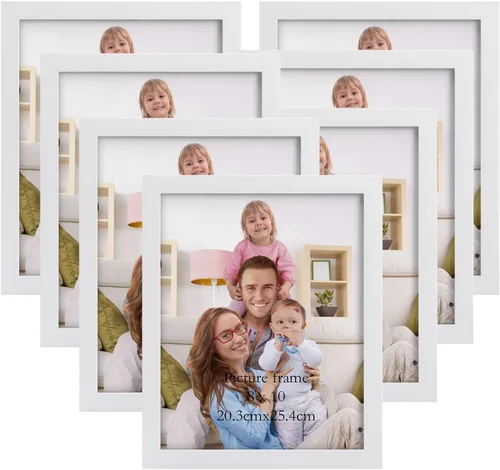 Vista 20 de Giftgarden - Juego de 7 marcos para fotos de 4 x 6 pulgadas, color negro, marcos para fotos de 4 x 6 pulgadas para pared o mesa