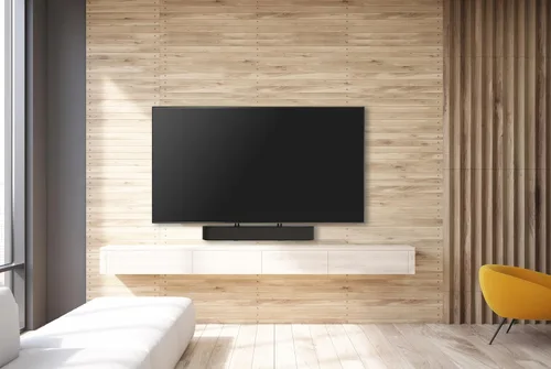 Vista 2 de Vogel's Soporte para barra de sonido Sound 3550 También compatible con Bose Soundbar 500/700 Sonos Arc/Ultra/Beam/Playbar Samsung Sony LG