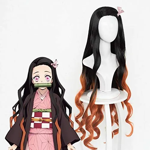Vista 3 de Pelucas Cosplay Nezuko
