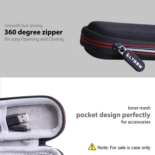 Vista 5 de LTGEM - Funda compatible con Apple Pencil Pro, Apple Pencil (USB-C / 1ª / 2ª generación), funda protectora rígida de almacenamiento para Apple