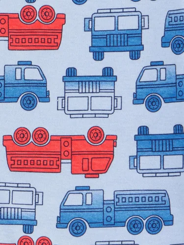 Vista 29 de Simple Joys by Carter's Pijama de algodón sin pies de ajuste cómodo para niños (3 unidades)