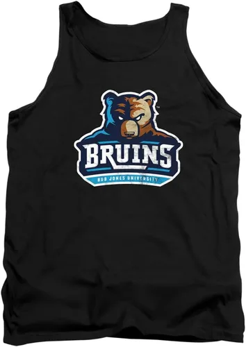 Vista 3 de Bob Jones University Official Distressed Primary Logo Unisex Adult Tank Top