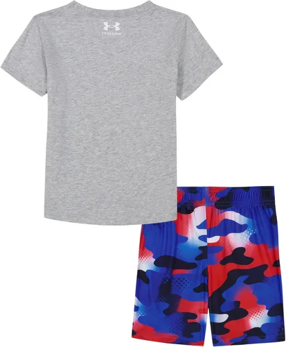 Vista 2 de Under Armour boys Outdoor Set, Cohesive Pants Or Shorts & Top