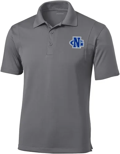 Vista 85 de Polo atlético de micro piqué NCAA para hombre Prime con cuello propio