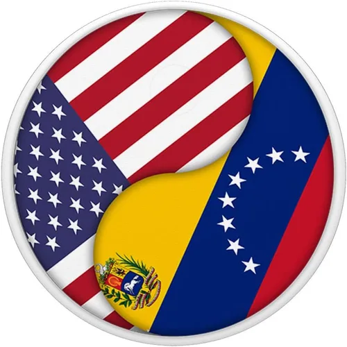 Vista 3 de Venezuela Pop Socket Venezuela Popsocket Venezuelan American - PopSockets Grip and Stand for Phones and Tablets