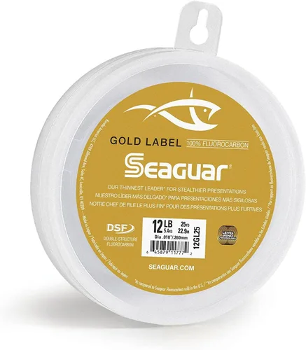 Vista 8 de Seaguar Gold Label Línea líder de pesca en agua dulce y salada, 100% fluorocarbono