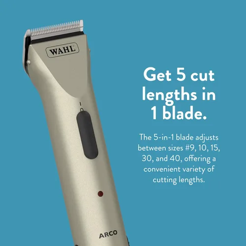 Vista 5 de Wahl arco Equina Professional Cordless Clipper Kit by Wahl Professional Animal # 8786 – 800