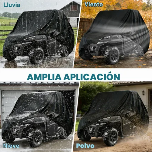 Vista 6 de CFMOTO Cubierta para UTV de Alta Resistencia Protección Todo Clima Impermeable para CFMOTO Uforce Zforce 500 600 800 950 1000 U6 U10 Z10 Protector