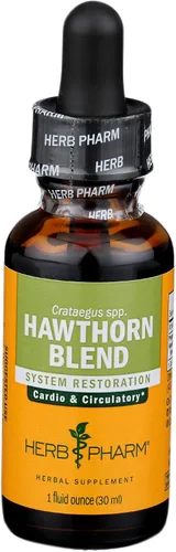 Vista 4 de Herb Pharm Gotas de extracto líquido Hawthorn Blend para apoyo cardiovascular y circulatorio, 1 onza