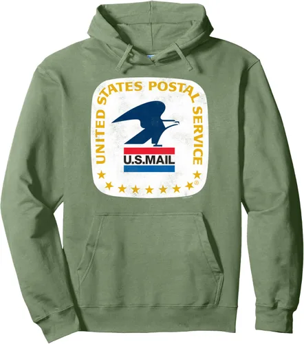 Vista 7 de USPS - Sudadera con capucha Loewy Seal
