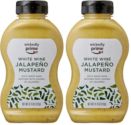 Vista 7 de Marca Amazon - Wickedly Prime Mostaza, alioli cremoso de ajo, 11.75 onzas (paquete de 1)