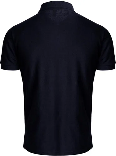 Vista 3 de Polo de manga corta para hombre, polo clásico de piqué