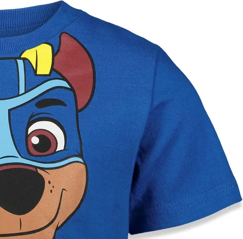 Vista 9 de Paw Patrol Chase Marshall Rubble - Paquete de 3 camisetas para niños pequeños a grandes