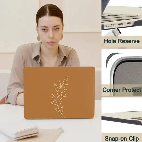 Vista 127 de Funda compatible con MacBook Air de 11 pulgadas 2015-2010 A1465 A1370, diseño impreso de plástico para laptop, carcasa protectora Air de 11.6