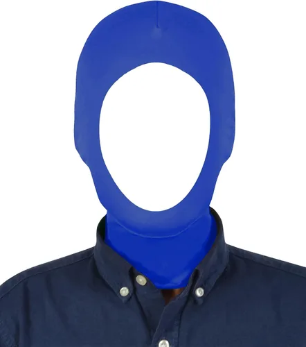 Vista 12 de Máscara unisex con capucha Zentai abierta para fiestas de disfraces