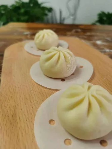 Vista 9 de Nuevo Tipo Casa Gestoomd Broodje Maker Manipulación Baozi Momo Hacer la máquina Baozi Huid Hacer Máquina Keuken Broodje Aparato (molde grande)