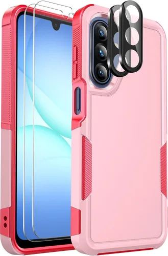 Vista 23 de Funda para teléfono Samsung Galaxy A15 5G, [protección contra caídas de grado militar de 15 pies]
