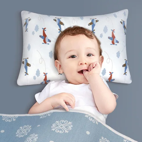 Vista 6 de Zenssia Fundas de Almohada de Algodón Orgánico para Niños Pequeños, Paquete de 2, Fundas de Almohada de Viaje de 13x18 Pulgadas con Cierre de Sobre