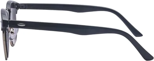 Vista 2 de Kelens Gafas de sol clásicas de medio marco retro con lente tintada, lentes de sol miopías gafas de sol de miopía (-2.5)