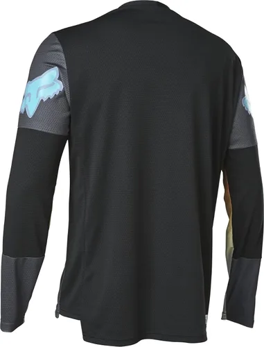 Vista 2 de Fox Racing Camiseta de ciclismo de montaña de manga larga Defend Rs para hombre