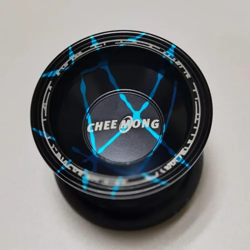 Vista 2 de Yoyo Y03 Yoyo profesional de aleación de aluminio Yoyo Yoyo con rodamiento de bolas KK, Yoyo para jugador avanzado + 5 cuerdas de repuesto Yoyo