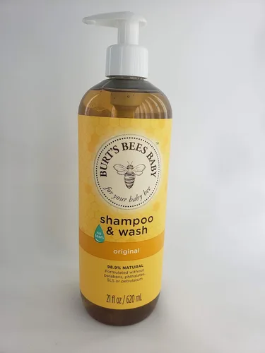 Vista 4 de Burt's Bees, Baby Bee - Champú y gel de baño sin lágrimas, 8 onzas