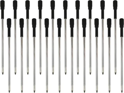 Vista 8 de Oddmoal Bolígrafos de diamantes divertidos y elegantes para mujer, bolígrafos de metal brillante, tinta negra, 12 unidades (colores mezclados)