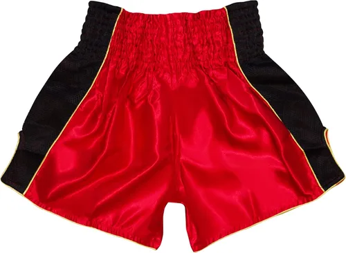 Vista 3 de Pantalones cortos clásicos de Muay Thai para hombres y mujeres, boxeo, kickboxing, alto grado, artes marciales mixtas, ropa de entrenamiento