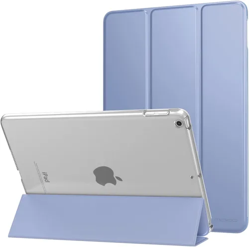Vista 54 de MoKo Funda para iPad 9.7 2018/2017 de 5ª / 6ª Generación - Funda delgada y ligera con soporte para Smartphone con parte trasera translúcida