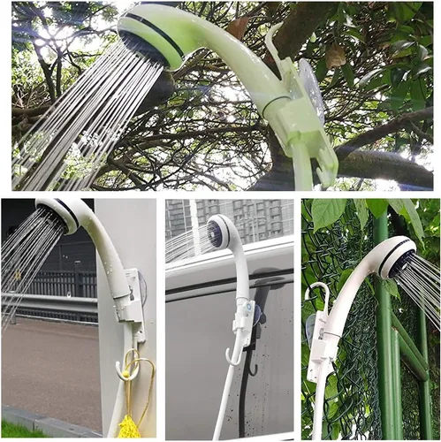Vista 7 de Iron Hammer Ducha portátil para acampar Ducha al aire libre Ducha eléctrica de mano