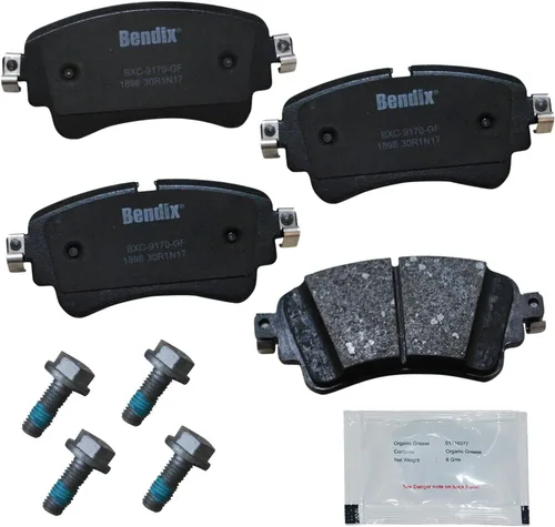 Vista 48 de Bendix Priority1 CFC154 - Juego de pastillas de freno de disco para Avanti II, Century, LeSabre, Regal, Riviera, chasis comercial, DeVille