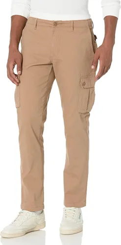 Vista 7 de Amazon Essentials Pantalones cargo de sarga de algodón elástico para hombre (disponibles en tallas grandes y altas)