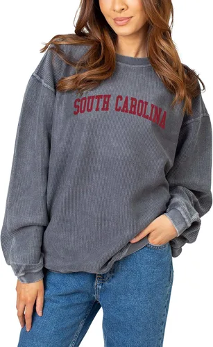 Vista 7 de chicka-d Sudadera con capucha de forro polar cómoda para mujer NCAA