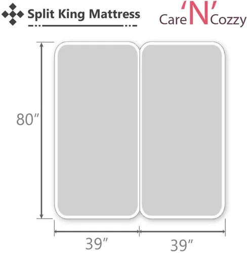 Vista 2 de Juego de sábanas de algodón egipcio de calidad de bambú súper suave con 2 fundas de almohada tamaño individual XL, 1 King plano y 2 fundas