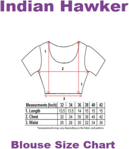 Vista 4 de Indian Hawker Banarasi - Blusa sin mangas con diseño de seda en zigzag dorada para mujer
