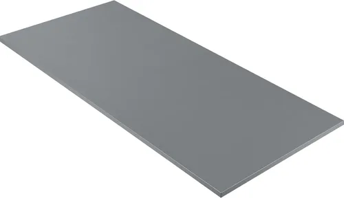 Vista 51 de 36x20 pulgadas Mesa Negra Universal, Escritorio Sólido de Una Pieza, Encimera Reversible de Melamina, Dobles Escritorios, L-Escritorio DIY