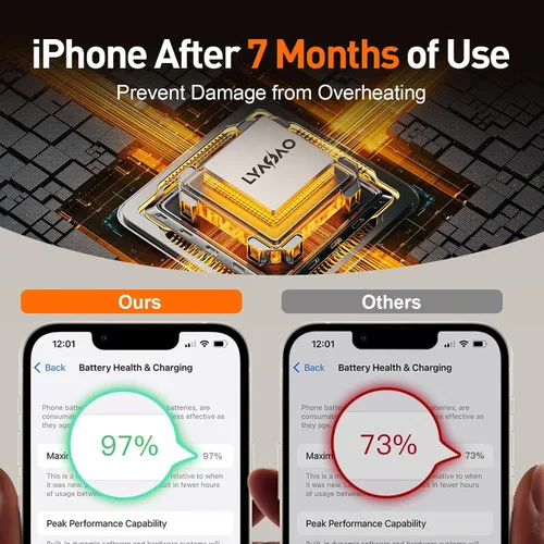 Vista 8 de Cargador inalámbrico 3 en 1 para iphoneAir17 16 15 14 13 12 11 XR 8, estación de carga Apple para Apple Watch 10/9/Ultra/8/7/SE/6/5/4 y AirPods
