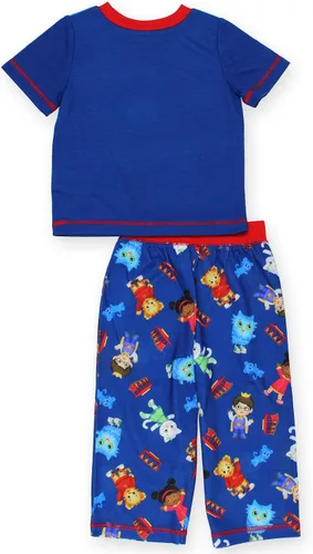 Vista 5 de Conjunto de pijama de manga corta para niños pequeños del barrio
