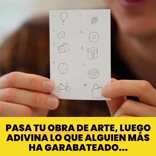 Vista 5 de Six Second Scribbles: El Dibujo Frenéticamente Rápido y Fantásticamente Divertido Un Juego de Fiesta Familiar para Niños, Adolescentes y Adultos