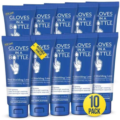 Vista 13 de Blindaje de guantes en una botella Loción – Ideal para piel seca Itchy. grease-less y fragancia gratis.