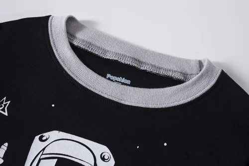 Vista 3 de Pijama para niños pequeños de manga larga, 100% algodón, 2 piezas, para niños de 1 a 10 años