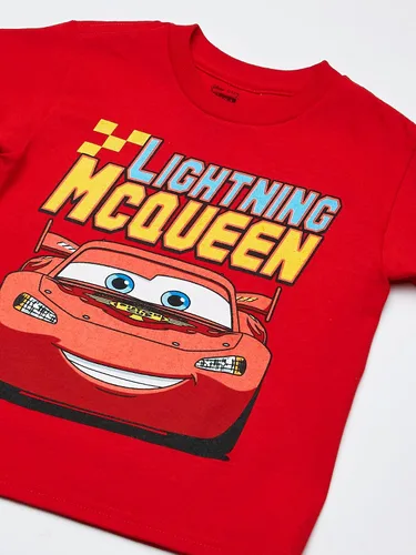 Vista 2 de Disney Camiseta Cars Lightning McQueen para niño Gris