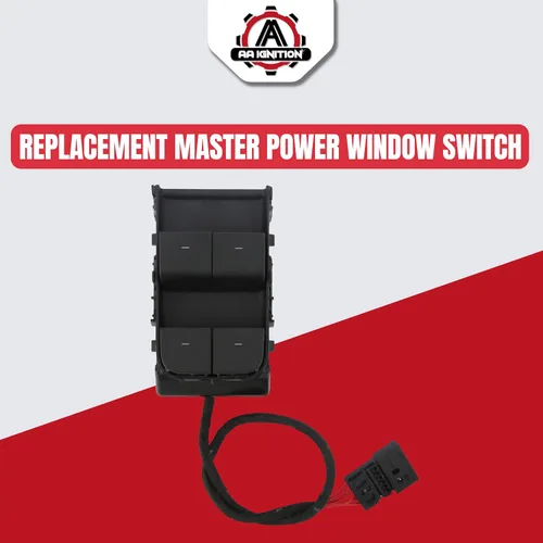 Vista 6 de Interruptor de elevalunas eléctrico Master – Delantero Izquierdo Lado del Conductor – Compatible con Tesla Model 3, Modelo Y – 2020-2024 – Sustituye