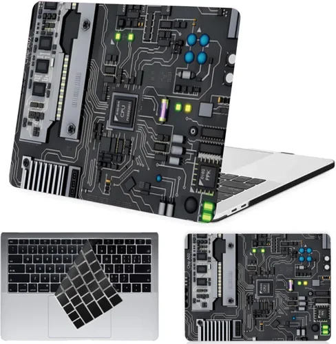 Vista 36 de Compatible con MacBook Pro 14 pulgadas Pro/Max Case 2025-2021 modelos M5/M4/M3/M2/M1 A3434 A3185 A3401 A3112 A2918 A2992 A2779 A2442, carcasa