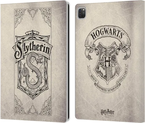 Vista 18 de Head Case Designs Funda de piel con licencia oficial de Harry Potter Gryffindor Parchment Sorcerer's Stone I, tipo cartera compatible con Apple iPad