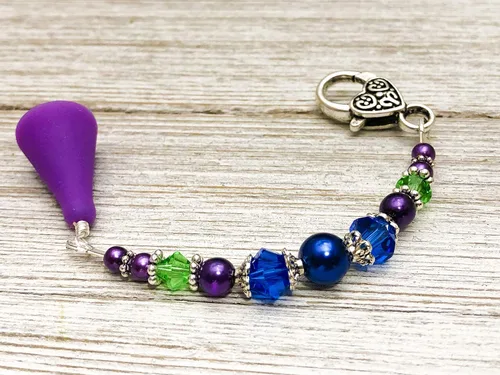 Vista 6 de Jewel Tone Scissor Fob Jewelry with Tip Cover