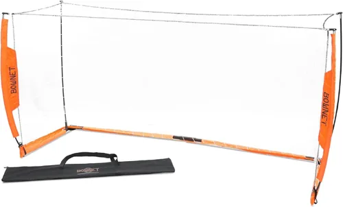 Vista 10 de Bownet - Portería de fútbol portátil con red - Portería de fútbol plegable emergente para entrenamiento y práctica - Marco de metal duradero