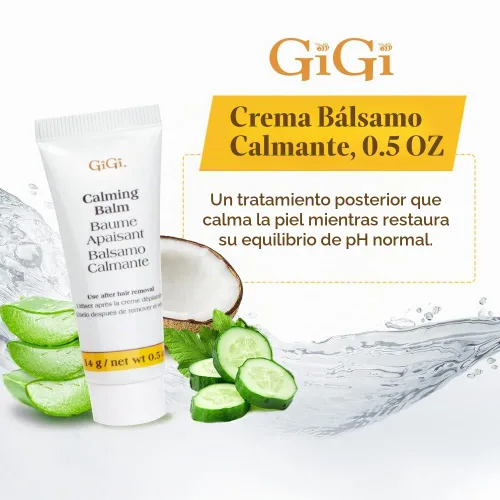 Vista 3 de Crema de depilación GiGi para la cara y set de bálsamo calmante
