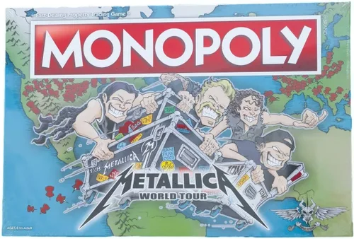 Vista 4 de Metallica Monopoly World Tour Edición Coleccionista