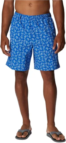 Vista 112 de Columbia Super Backcast - Pantalón corto de agua para hombre Impresión de tinte negro